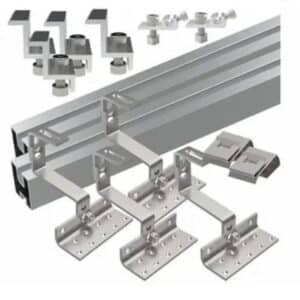 Fixations de montage pour panneaux solaires